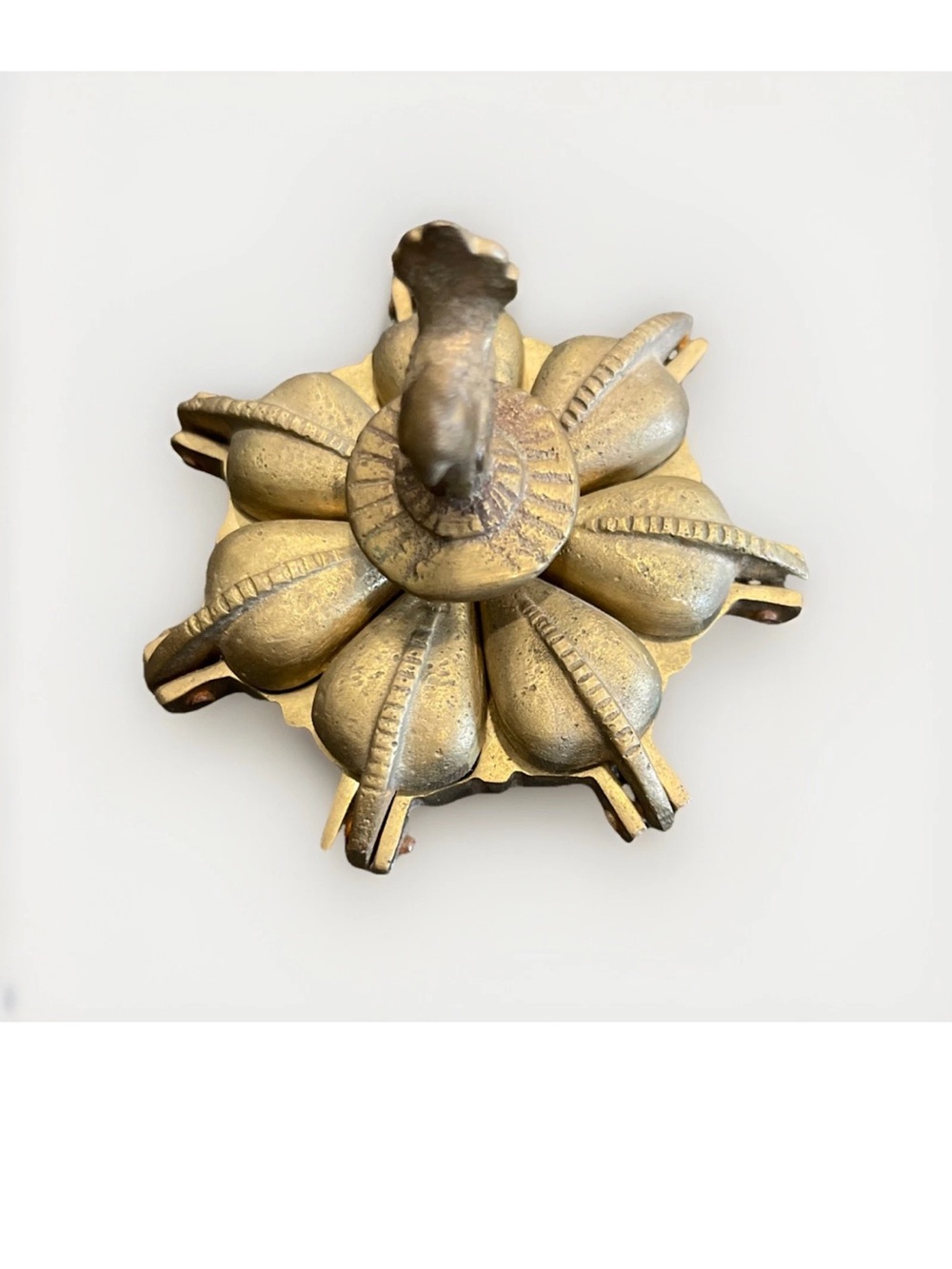 Small Indian brass chopra